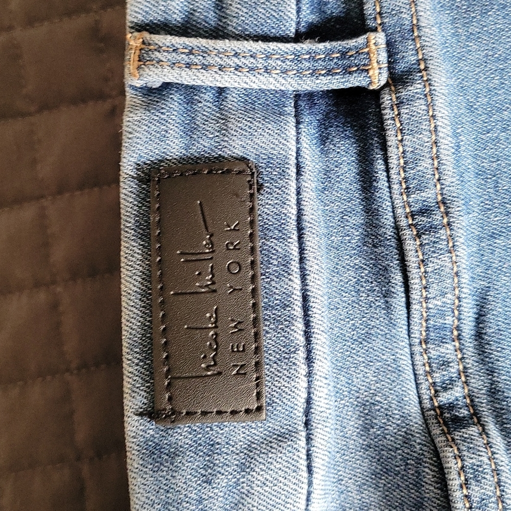 Nicole Miller size 10 SOHO high rise ankle skinny jeans